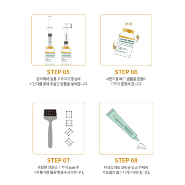 韓國醫美品牌TOM-TIT-TOT Tensioneal Solution Kit 微針護膚套裝(一盒10次)