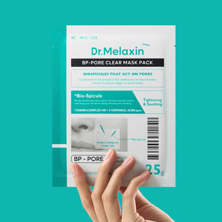 Dr.Melaxin BP還原零孔煥膚面膜 (一盒5片)