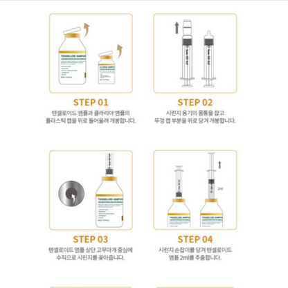 韓國醫美品牌TOM-TIT-TOT Tensioneal Solution Kit 微針護膚套裝（一盒10次)