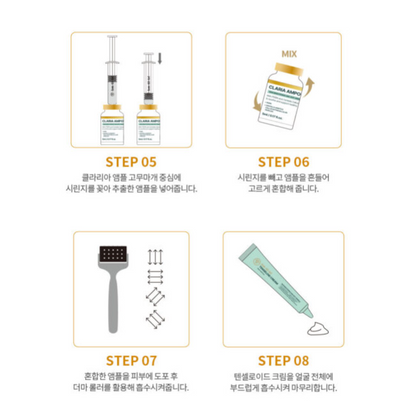 韓國醫美品牌TOM-TIT-TOT Tensioneal Solution Kit 微針護膚套裝（一盒10次)