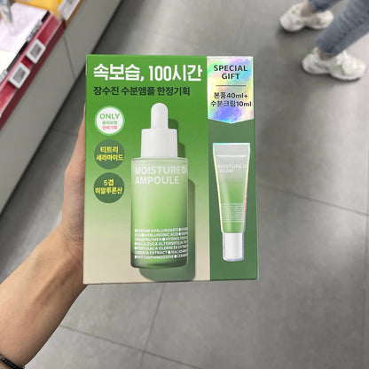 ISOI Moisture Dr. Ampoule持久保濕改善舒緩精華 (40ml+Cream 10ml)