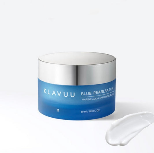 Klavuu 女王藍珍珠海洋保濕面霜 (50ml)￼