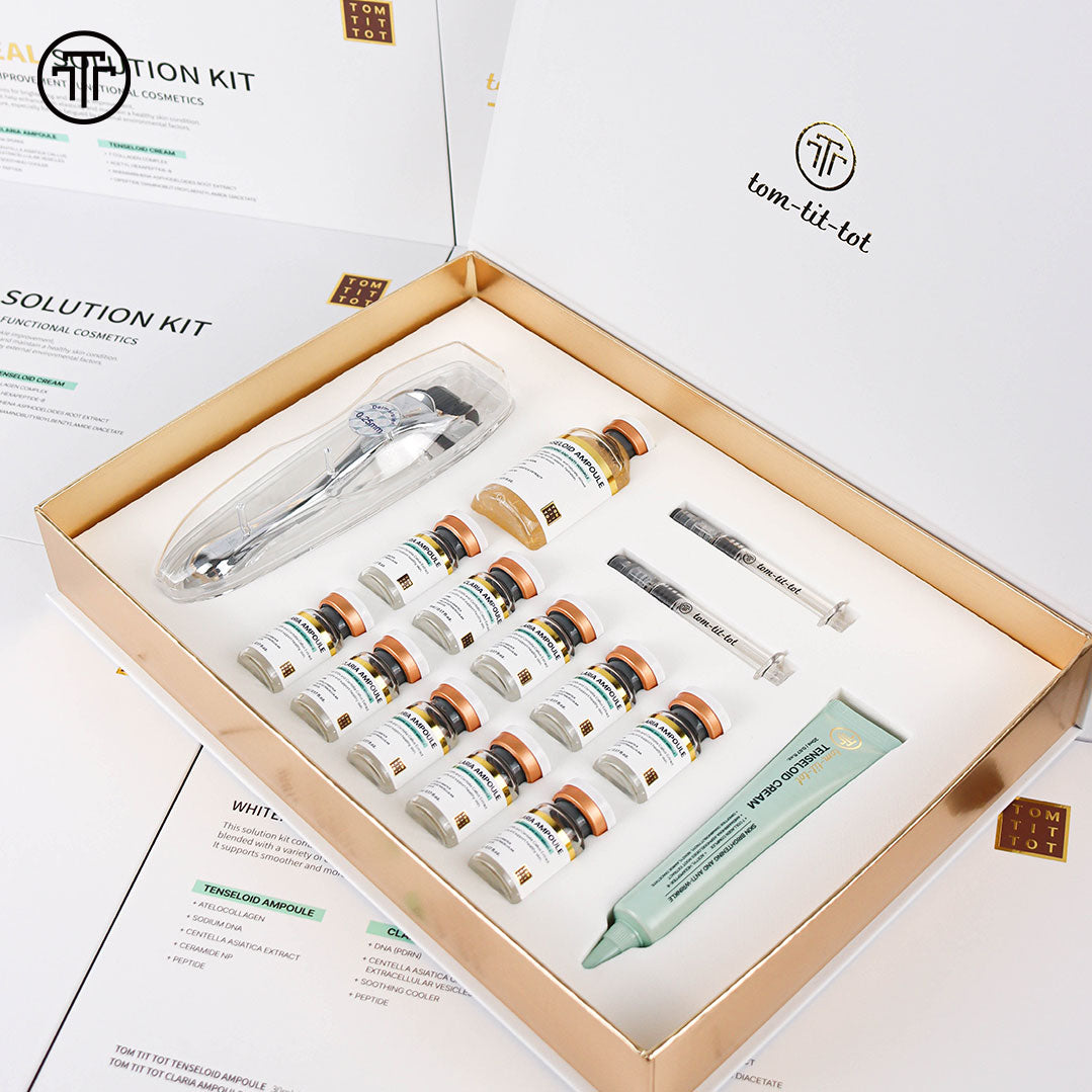 韓國醫美品牌TOM-TIT-TOT Tensioneal Solution Kit 微針護膚套裝（一盒10次)