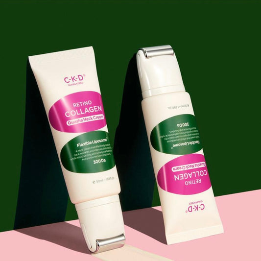 CKD [1+1]膠原蛋白頸紋碌碌消除霜 (50ml+補充裝)