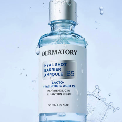 DERMATORY (1+1)Hyal Shot Barrier Ampoule B5精華 (50m+50ml補充裝)