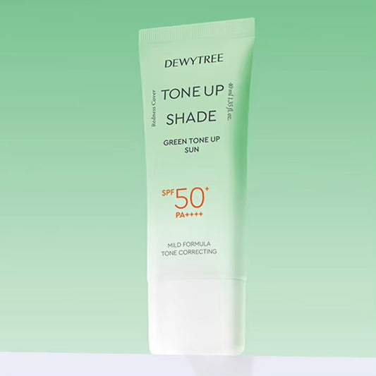 Dewytree 去紅舒緩鎮靜綠色調色防曬乳 (40ml) SPF 50+ PA++++ (適合泛紅肌膚)￼