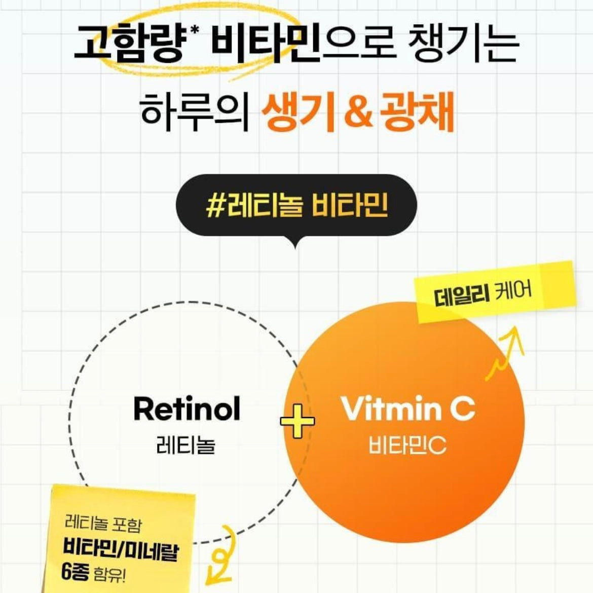 Vital Beautie 提亮抗氧化退黑色素膠原 Super Retinol C 15日份量（+贈送 5 包）