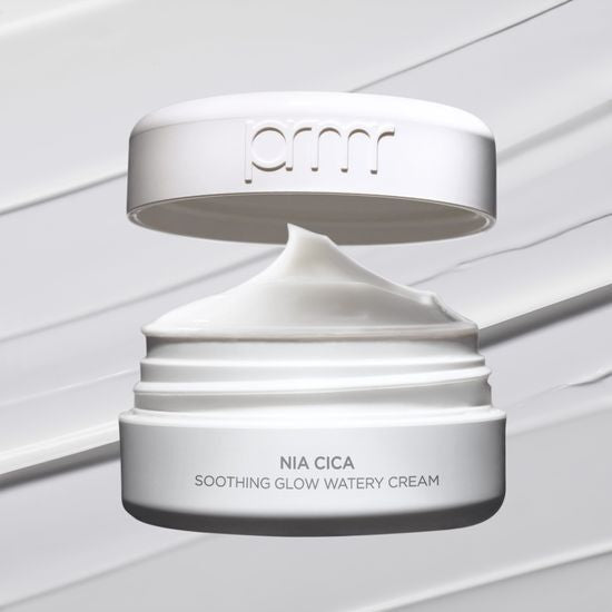 Primera Nia CICA Soothing Glow Watery Cream 舒緩修復保濕水潤面霜(30ml + 30ml refill + 2片棉片)