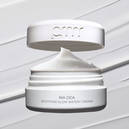 Primera Nia CICA Soothing Glow Watery Cream 舒緩修復保濕水潤面霜(30ml + 30ml refill + 2片棉片)