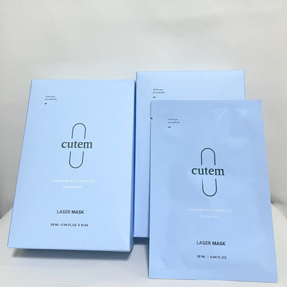 Cutem Laser Mask SOS補水鎮靜膜 (一盒10片）