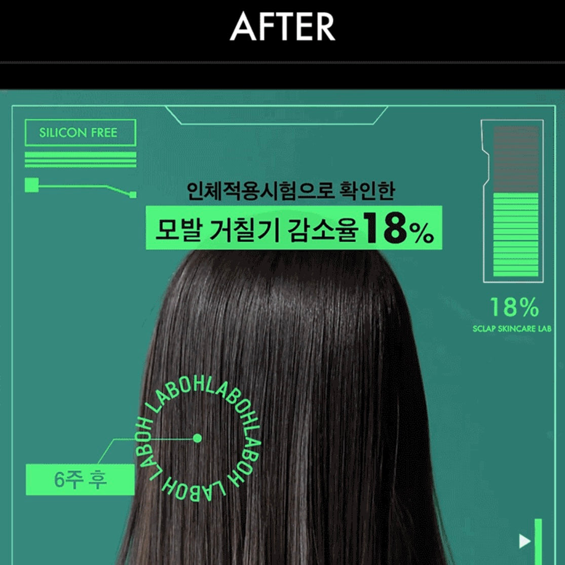 LABO-H [OY長期熱賣] 強化頭皮舒緩掉髮症狀洗髮精 (750ml+100ml)