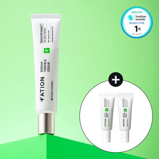 Fation 淨痘舒緩修復面霜45ml (+5ml serum+5ml cream)