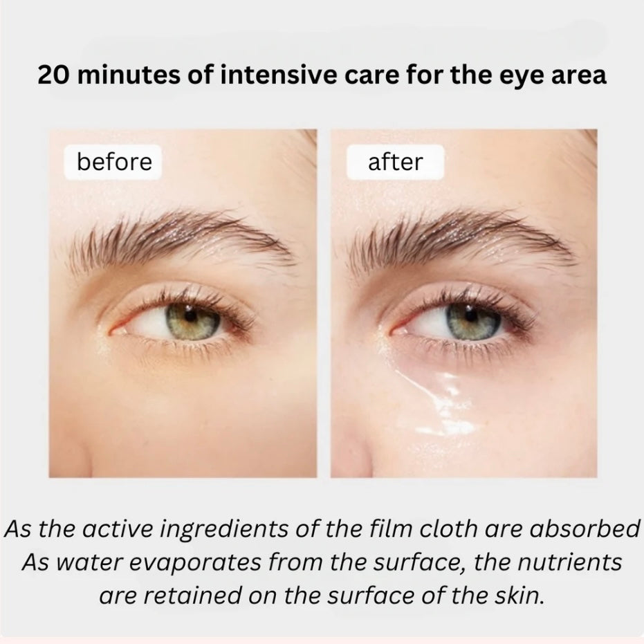 Hexkin 改善黑眼圈眼部浮腫活性肽眼膜 (一盒10片)