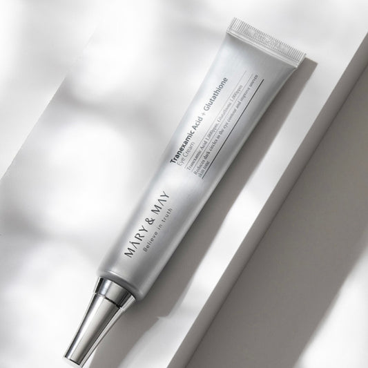 Mary & May Tranexamic Acid+ Glutathione Eye Cream 去黑眼圈必備眼霜 (12g)