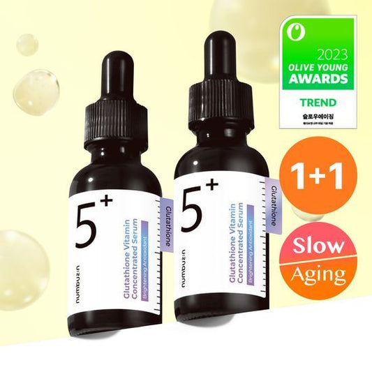(1+1) Numbuzin 5號谷胱甘肽 去斑去印濃縮精華 (30ml)