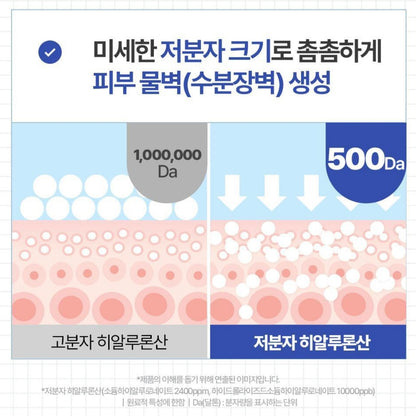 DERMATORY (1+1)Hyal Shot Barrier Ampoule B5精華 (50m+50ml補充裝)