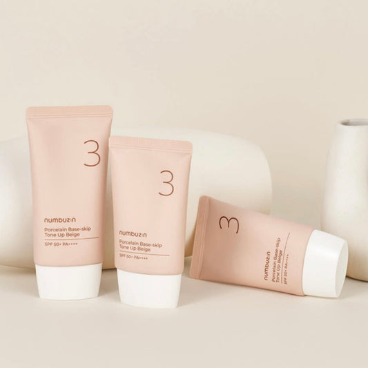 Numbuzin No.3 陶瓷肌提亮防曬霜 (35ml)