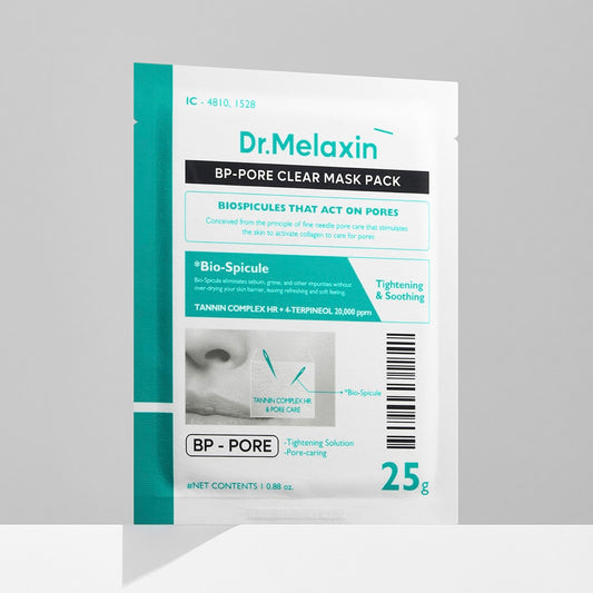 Dr.Melaxin BP還原零孔煥膚面膜 (一盒5片)