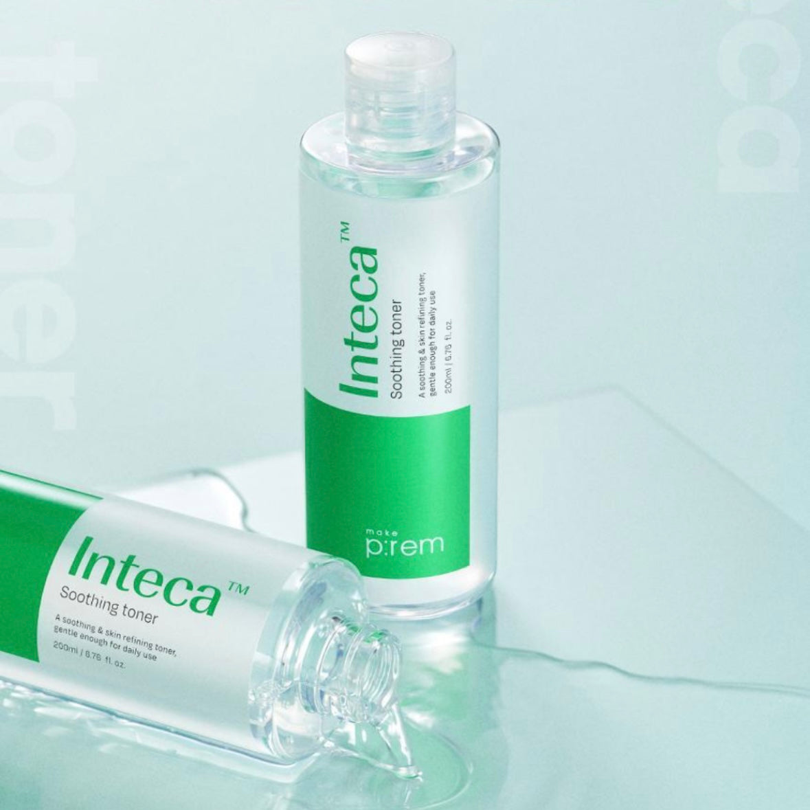 Make P:rem Inteca 鎮靜爽膚水 (200ml+送100ml補充裝+31ml cream)