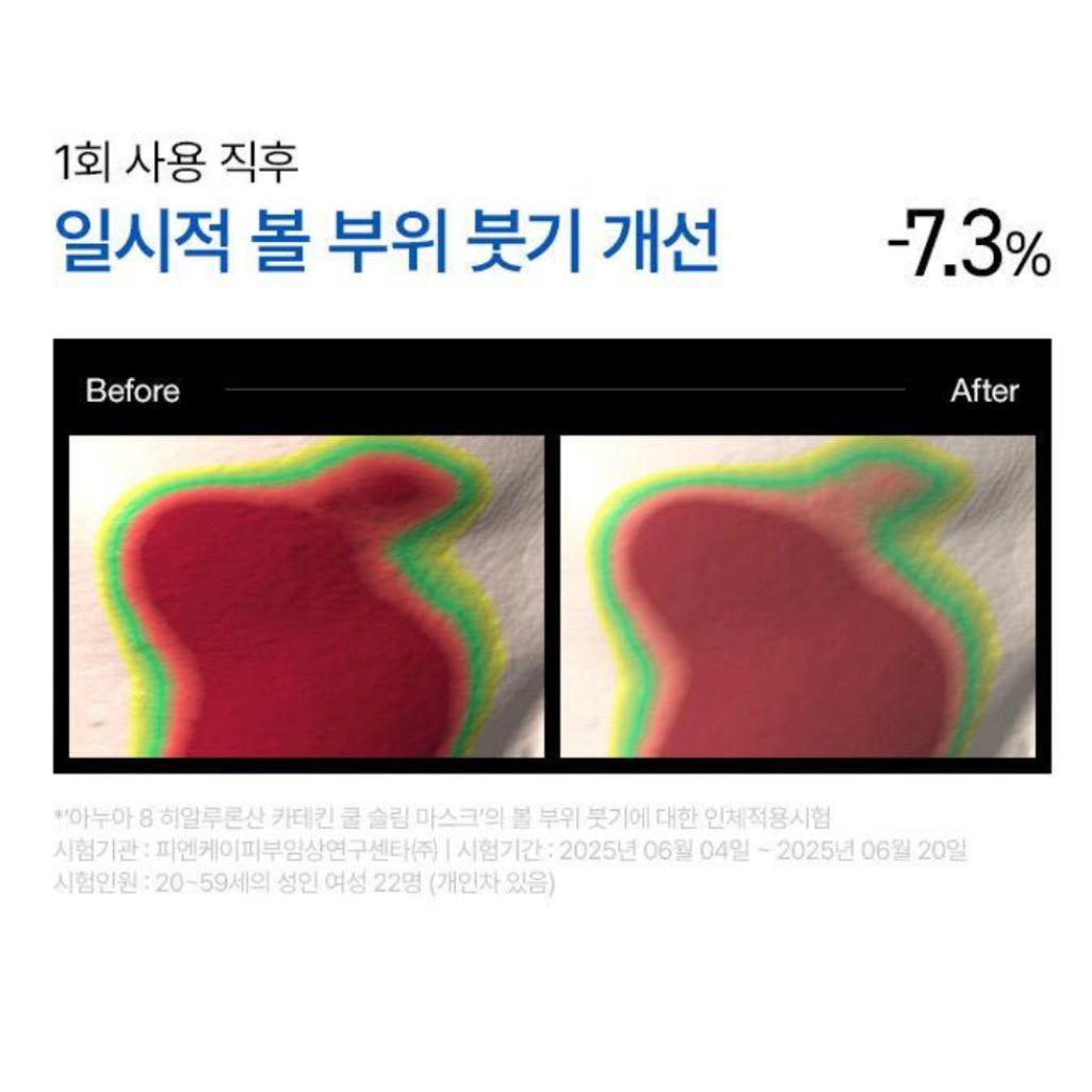 Anua 兒茶素涼浸浸舒緩面膜（一盒5+1片）