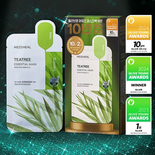 Mediheal茶樹精華面膜 (1盒10片)